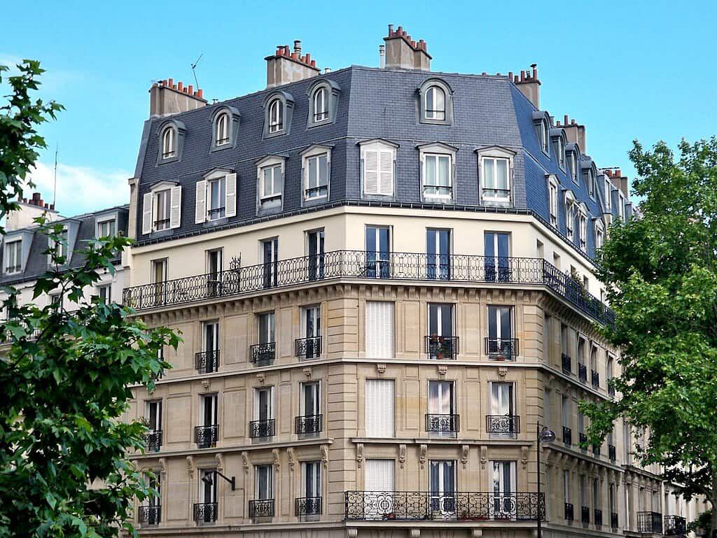 typical apartment in Paris, a great accommodation when traveling solo in paris