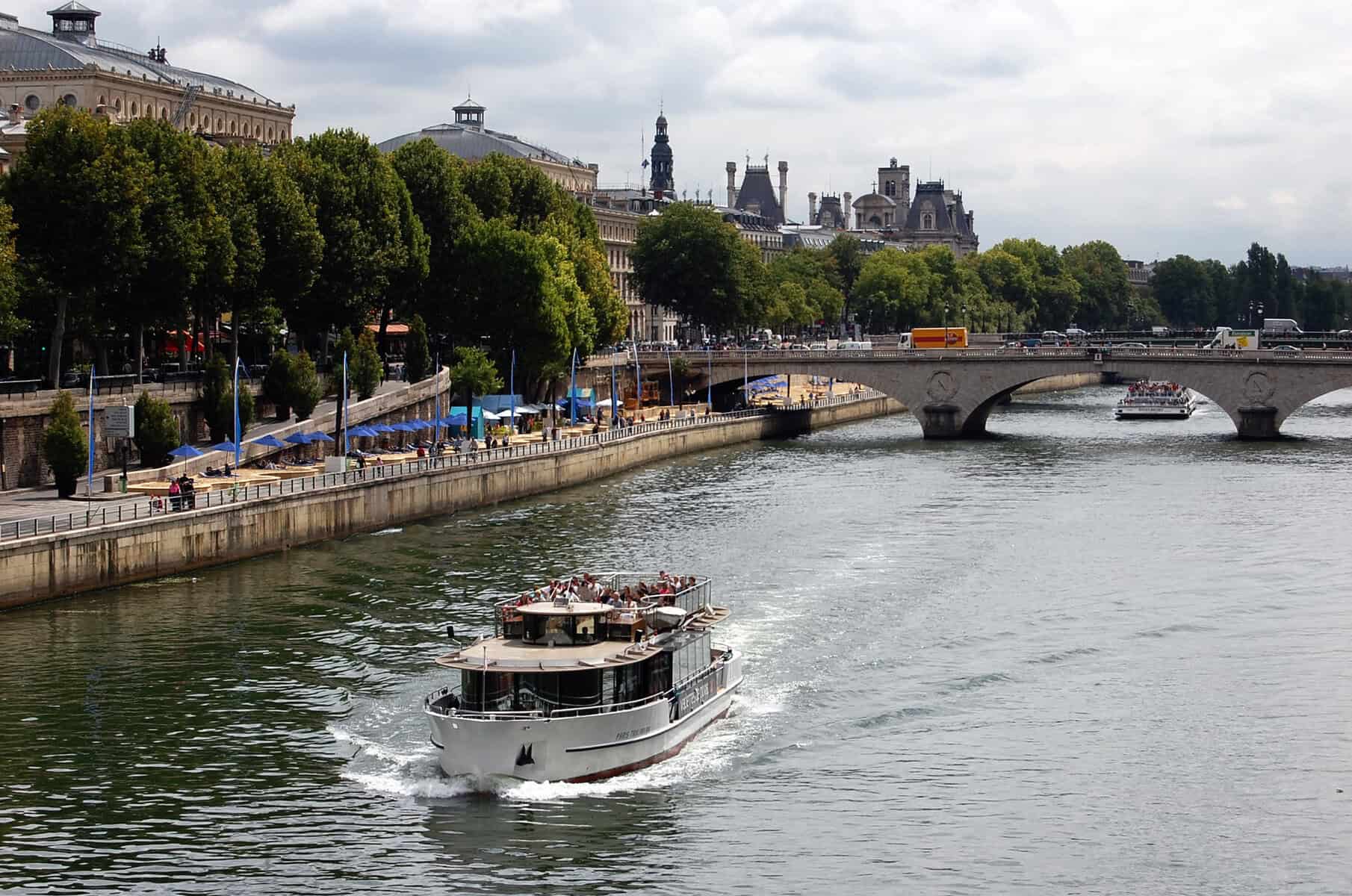 cruise on the Seine is one of the top 10 activities to do on solo travel to paris